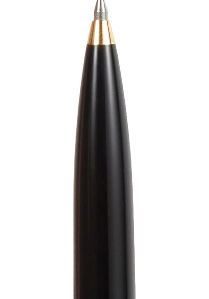 Pelikan Elegance K200 Retractable Ballpoint Pen - Black with Gold Trim - Image 3